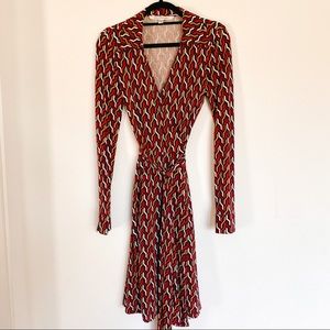 Diane Von Furstenberg Julie Wrap Dress